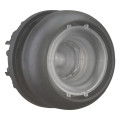 Bouton-poussoir lumineux, plat, sans étiquette, à accrochage (M22S-DRL-X) - Eaton - 216956