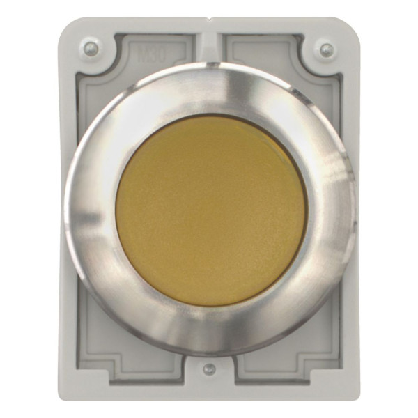 Bouton-poussoir lumin.30mm affleur.jaune (M30I-FDL-Y) - Eaton - 188061