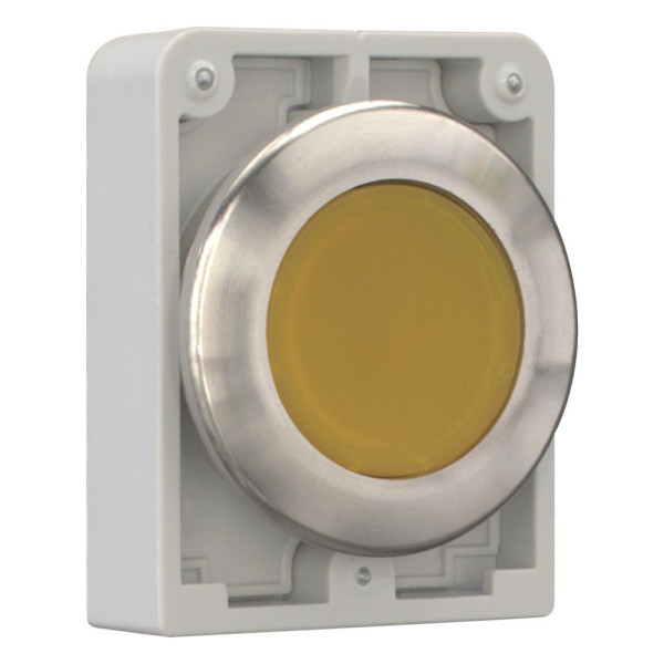 Bouton-poussoir lumin.30mm affleur.jaune (M30I-FDL-Y) - Eaton - 188061