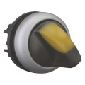 Commutateur rotatif, 2 pos.,ilum.,jaune (M22-WLKV-Y) - Eaton - 284396