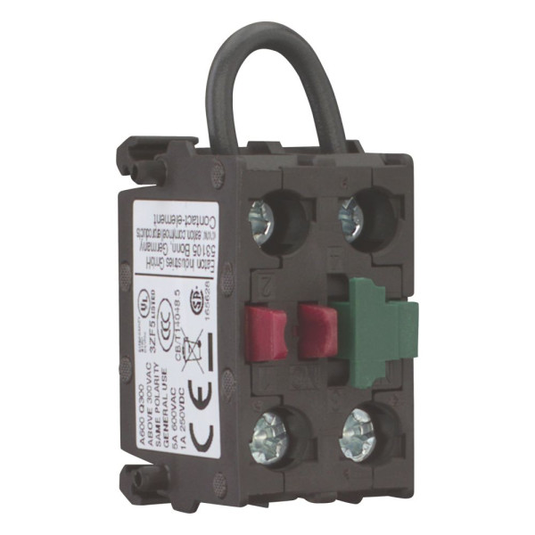 1o, fixation par l´arrière, bornes à vis (M22-KC01SMC10) - Eaton - 121473