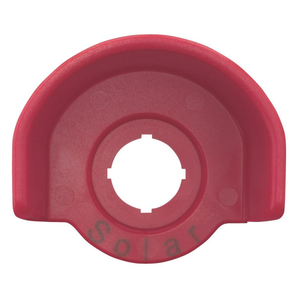 Collerette de protection, rouge, avec marquage laser solar (M22R-SOL-XGPVQ) - Eaton - 150647
