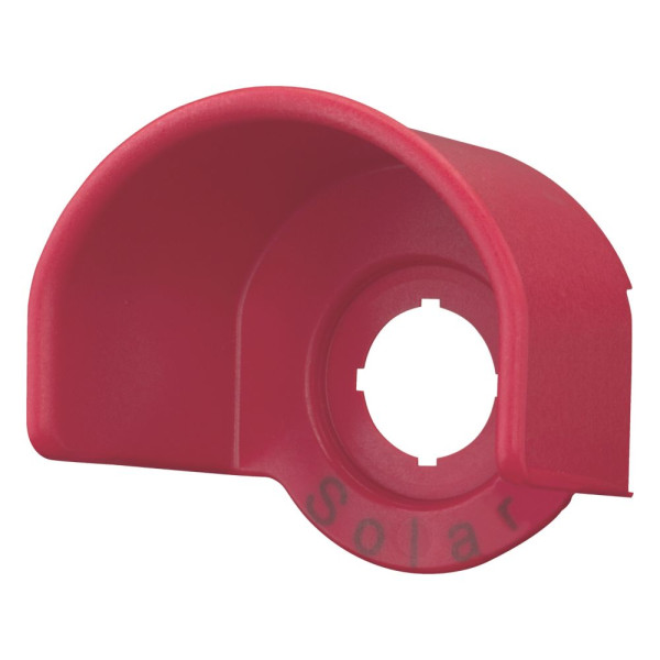 Collerette de protection, rouge, avec marquage laser solar (M22R-SOL-XGPVQ) - Eaton - 150647