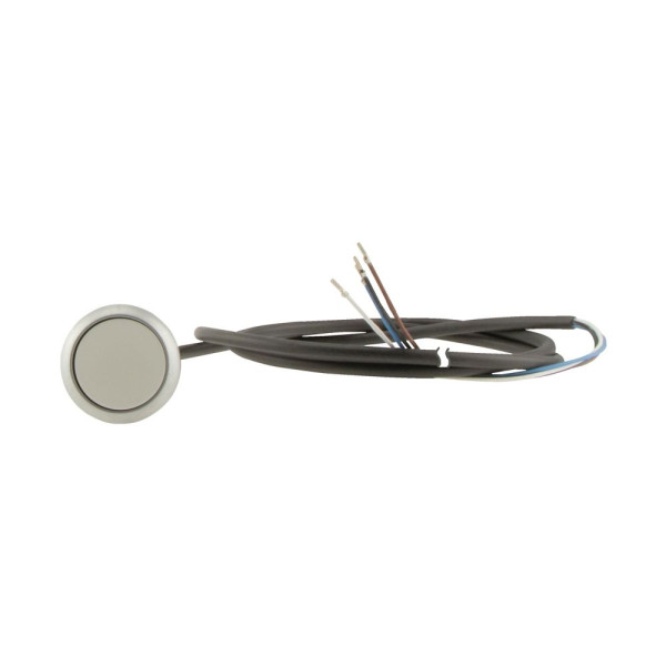 Bouton-pous.affl.,1f,blanc,3,5m,ouv.  (C22-D-W-K10-P65) - Eaton - 185619