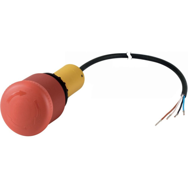 Arrêt d'urg.38mm,dév.rot.,1f1o,1m,ouvert (C22-PVT-K11-P62) - Eaton - 185181