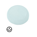 Verrine, voyant lumineux blanc, plate, déverrouiller le symbole (M22-XL-W-X12)