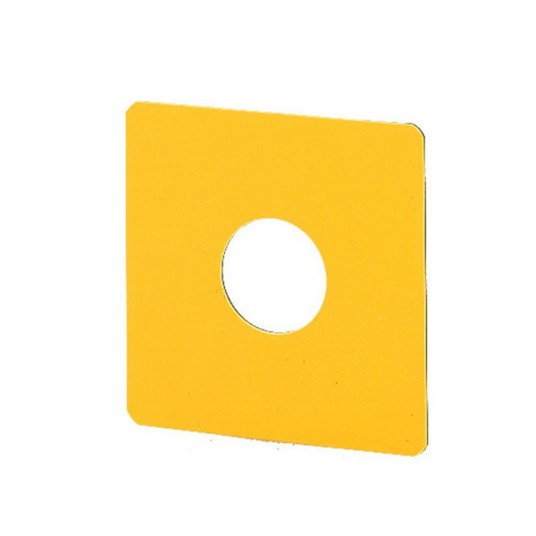 Étiquette, arrêt d'urgence, hxl=50x50mm, jaune, avec inscription spéciale (m22-xyk-*) - Eaton - 231181