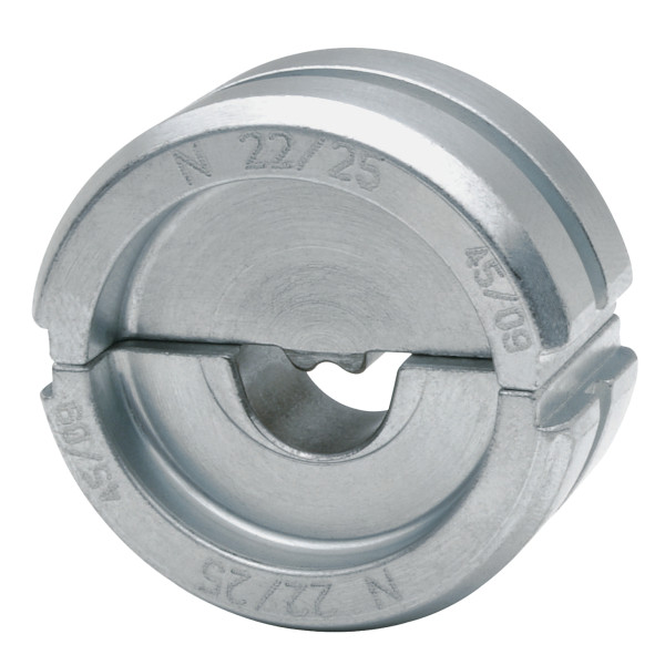 Matrice série "k22" pour connecteurs en inox ou en nickel section 25 mm²