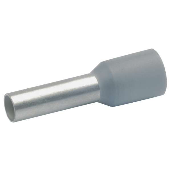 Embout de Câblage Pré-isolé Klauke - 2,5 mm² - L14,5mm - Gris