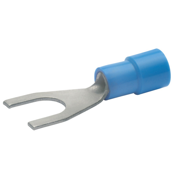 Cosses fourche Klauke bleues 2.5²-4