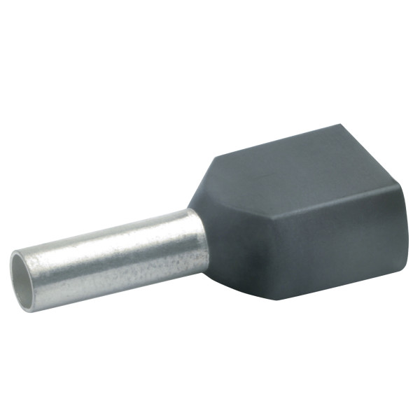 Embouts Klauke noir pour 2 x 15² x8