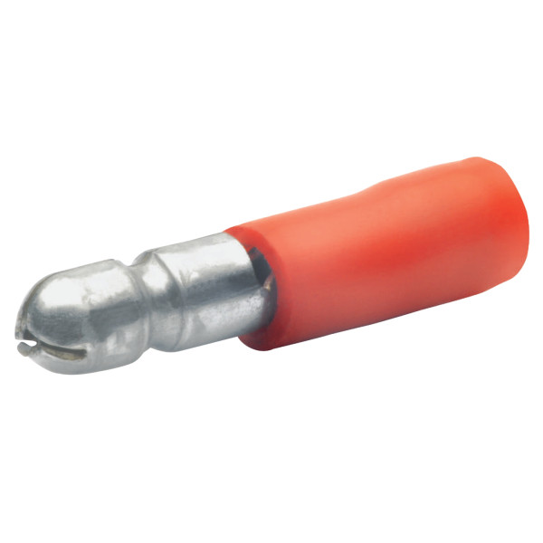 Fiches rondes mâles Klauke rouges - Klauke - B1020E