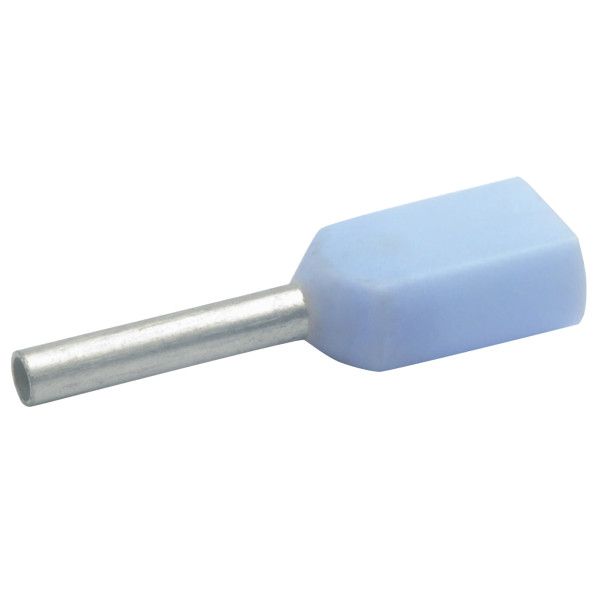 Boîte de 300 embouts Klauke 2x0.75 bleu