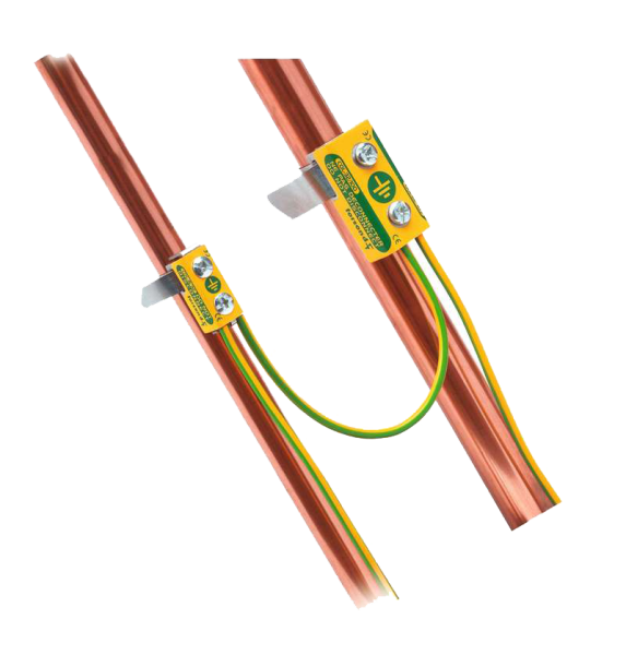Collier d'equipotentialite pour tuyau diamètre 32mm à 100mm - Catu - COL32100