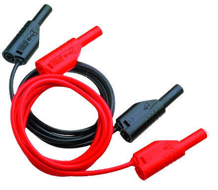 Jeu de 2 cordons gigognes noir et rouge ip2x - Catu - DX02004