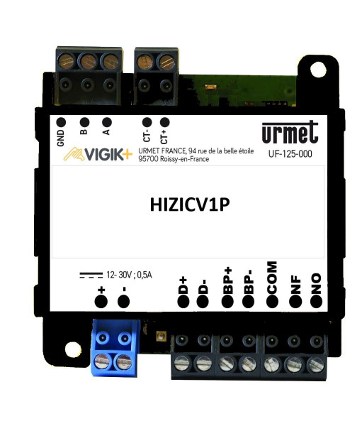 Centrale vigik+ connectée, gestion sécurisée badges et accès résidents. - Urmet - HIZICV1P/SP