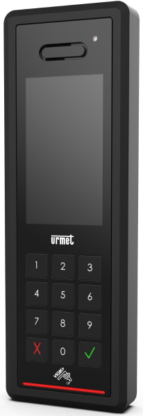 Platine tactile gsm 4g avec vigik+ avec abonnement 25 logements pour 15 ans. - Urmet - HIZIDESIGN15A/SP