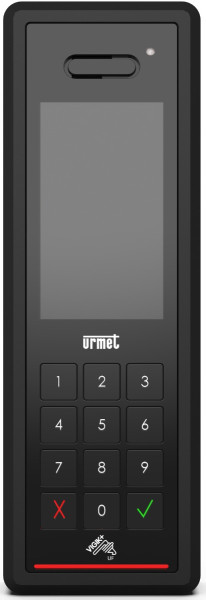 Platine tactile gsm 4g avec vigik+, appels directs vers smartphones. - Urmet - HIZIDESIGN/SP
