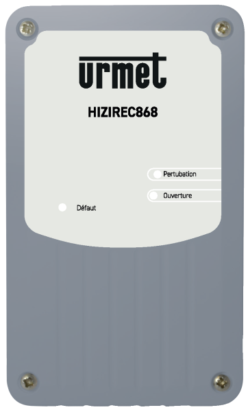Récepteur radio hf 868 mhz pour portail, compatible centrale hizi. - Urmet - HIZIREC868