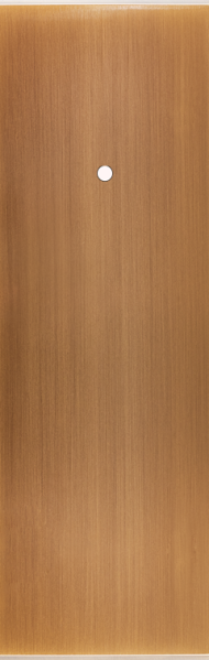 Façade confidence laiton vieux bronze étroite longue 1 bouton push+led éloigné magnétique