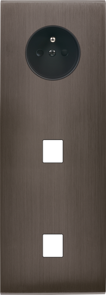 Façade  Confidence Laiton Canon de Fusil triple verticale PC 1 MEDIA 1 MEDIA mag (376-414M) - Modelec - 376414M