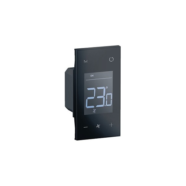 Knx - thermostat living now - noir