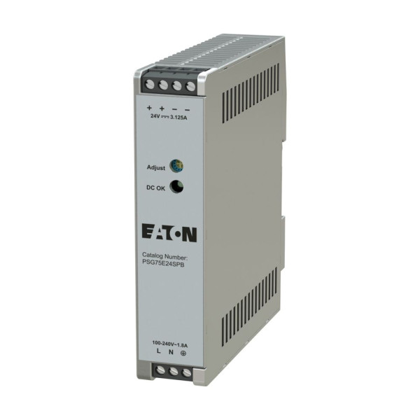 Alimentation monophosée, 75w, 24vdc