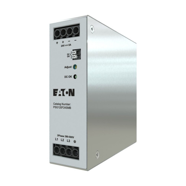 Alimentation triphasée, 120w, 24vdc