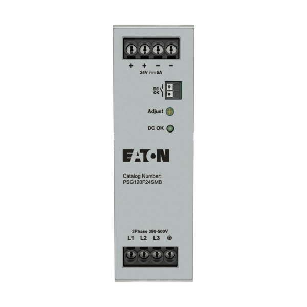 Alimentation triphasée, 120w, 24vdc