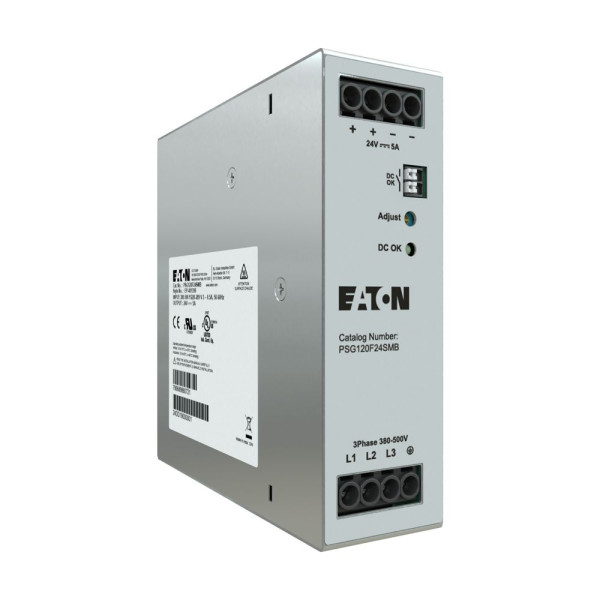 Alimentation triphasée, 120w, 24vdc