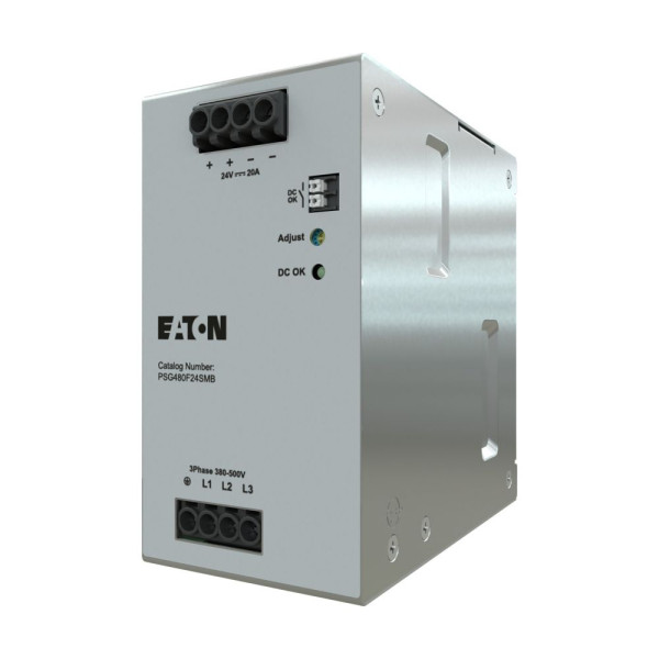 Alimentation triphasée, 480w, 24vdc