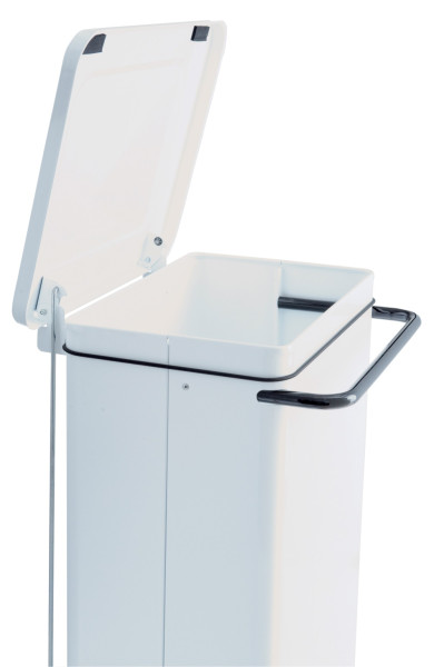 Conteneur mobile à pédale 110l inox