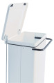 Conteneur mobile à pédale 110l inox