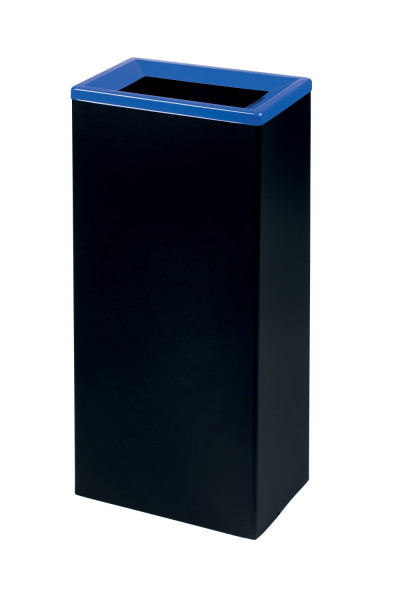 Couvercle bleu pour collecteur metal tri selectif 40l