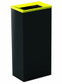 Couvercle jaune pour collecteur metal tri selectif 60l