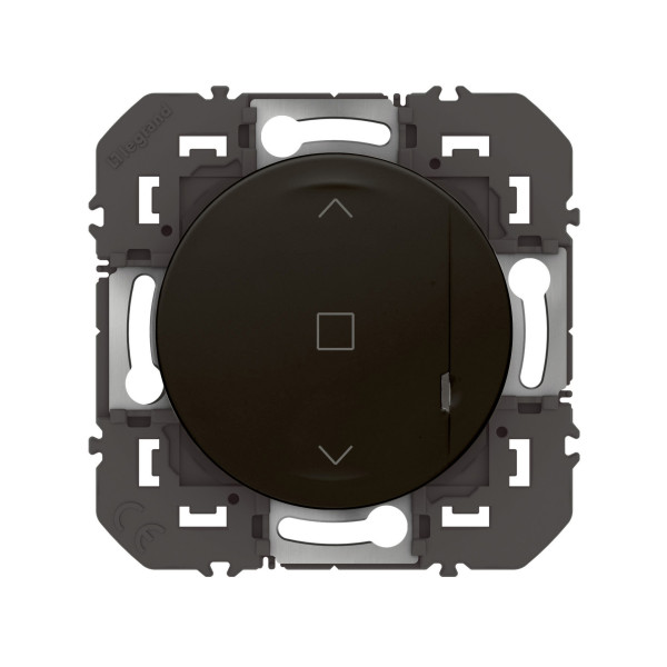 Interrupteur connecté  Netatmo noir pour volets roulants avec commande à distance