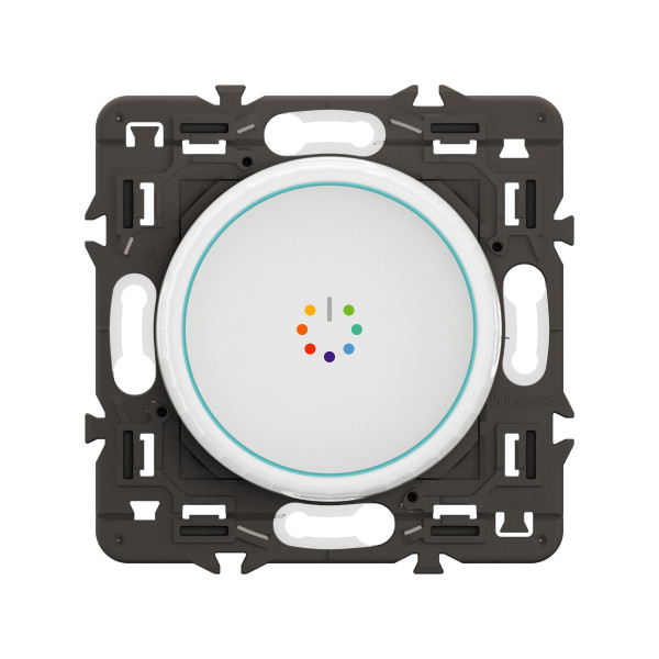 Commande Filaire Rotative Éclairage Couleurs Céliane With Netatmo - Blanc