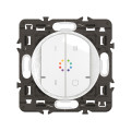 Commande filaire Céliane couleurs With Netatmo - Blanc, extra-plate, complète