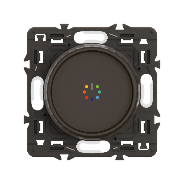 Commande filaire rotative Céliane couleurs With Netatmo - Noir