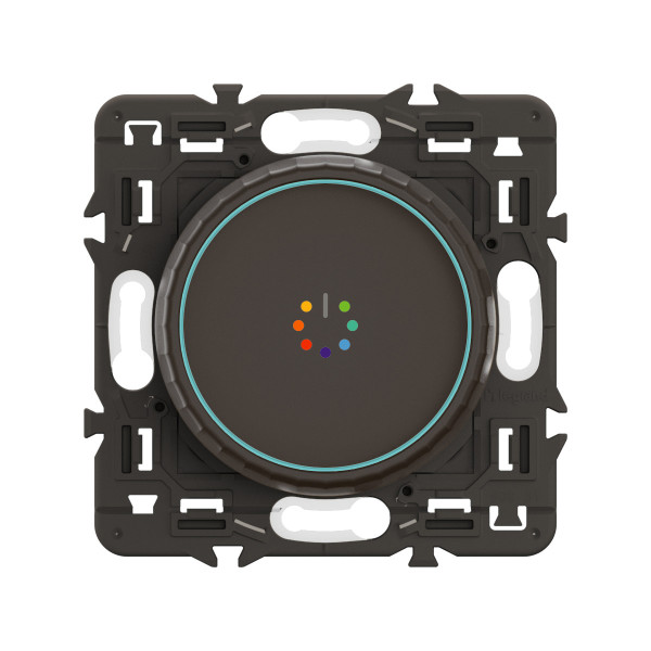 Commande filaire rotative Céliane couleurs With Netatmo - Noir