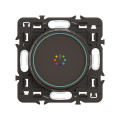 Commande filaire rotative Céliane couleurs With Netatmo - Noir
