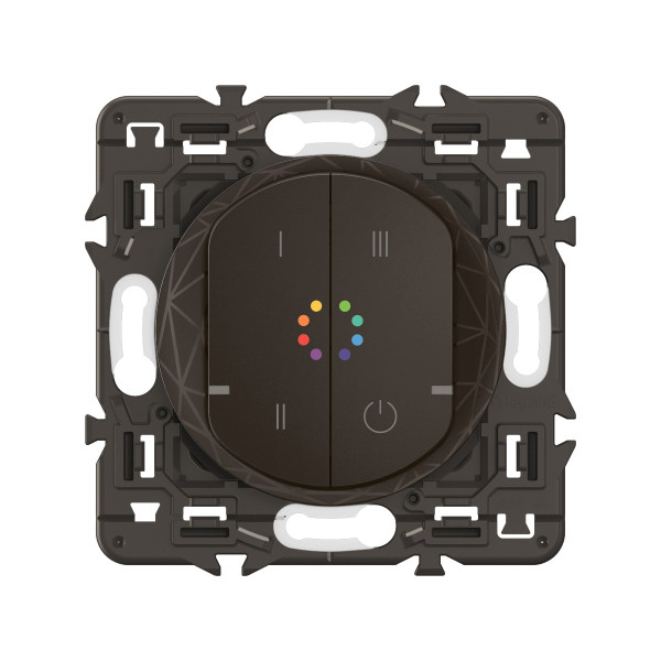 Commande Filaire Ambiances Couleurs Céliane Noir With Netatmo