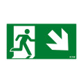 Pictogramme ultraled2 / planete2 es avec flèche oblique vers bas et droite