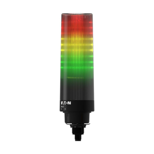 Balise lumineuse compact slc, 24 v ac/dc, tonalité pulsée, montage par trou