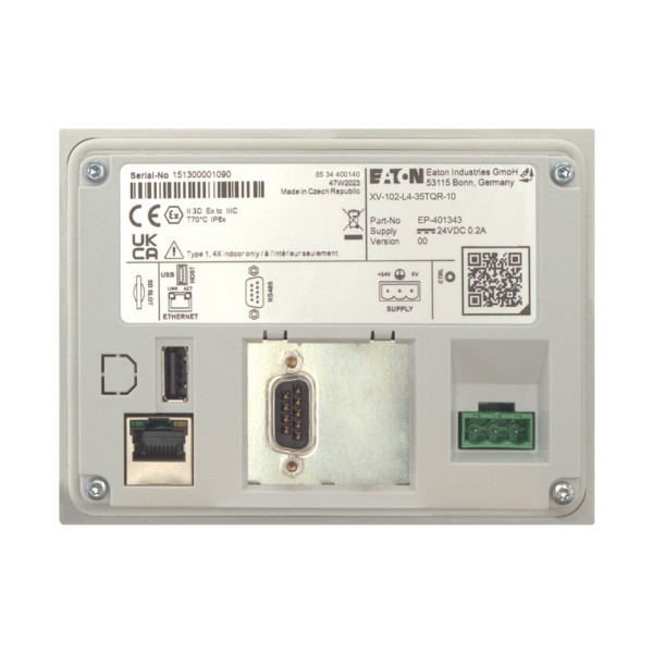Ecran tactile 3.5", res,usb,rs485, sous linux