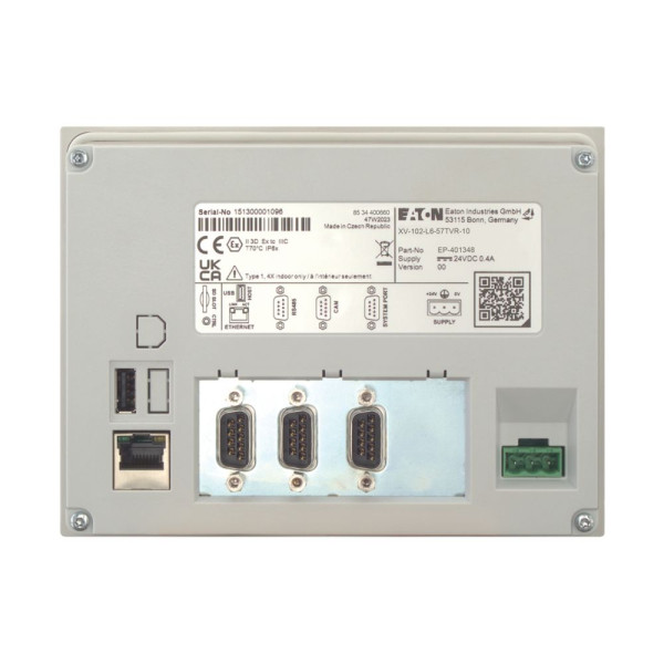 Ecran tactile 5.7", res,usb,rs232+485,can, sous linux