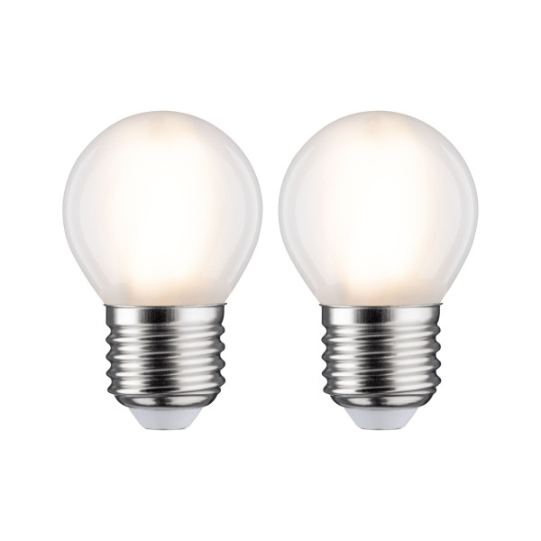 Led fil sphérique x2 470lm e27 2700k dépoli 5w 230v