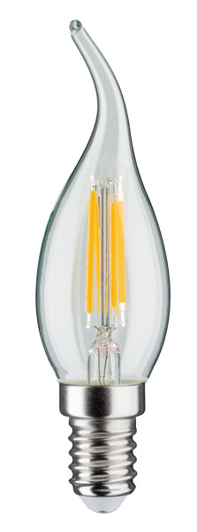 Led fil flamme cosy 470lm e14 4,8w clair gradable 2700k 230v