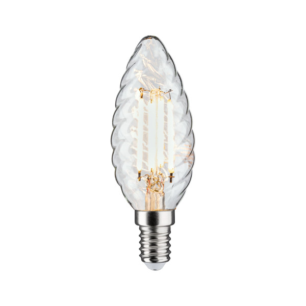 Flamme led torsadée 450lm e14 4,7w clair 2700k 230v