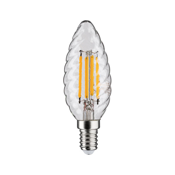 Flamme led torsadée 450lm e14 4,7w clair 2700k 230v